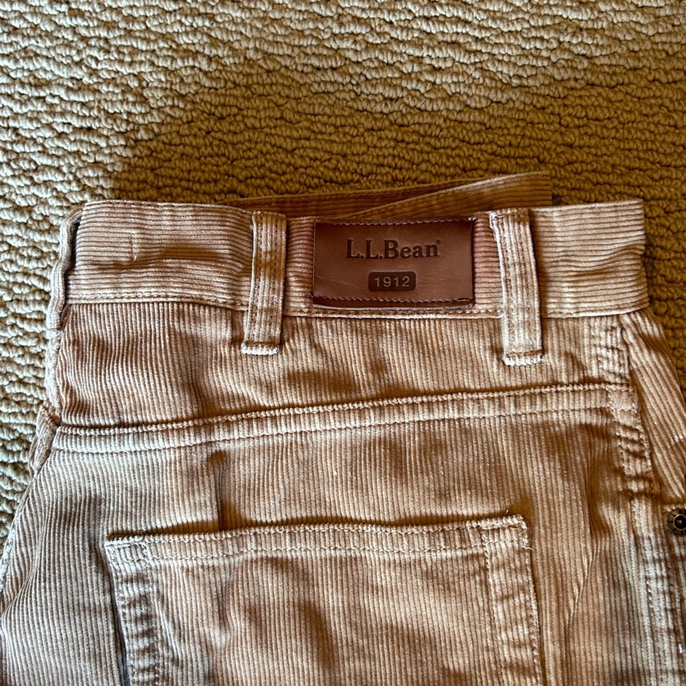 L.L. Bean Corduroy Pants - Tan